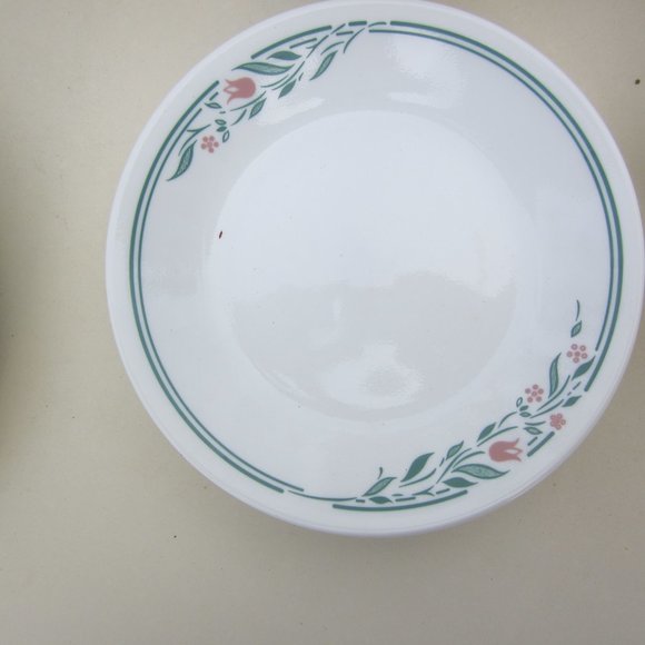 VTG 80'S CORELLE BY CORNING ROSEMARIE PATTERN 39 PIECES, DINNERWARE - Picture 5 of 16